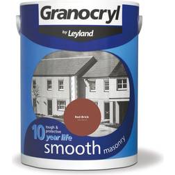 Leyland Trade Smooth Exterior Masonry Paint 5L Brick Red