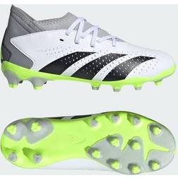 adidas Predator Accuracy .3 MG Crazyrush Hvid/Sort/Grøn Børn Græs FG Kunstgræs AG