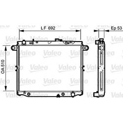 Valeo Kylare, motorkylning 734192