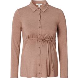 Esprit Still-Shirt Taupe Grey