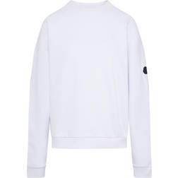 Moncler Crew Neck Sweatshirt - White