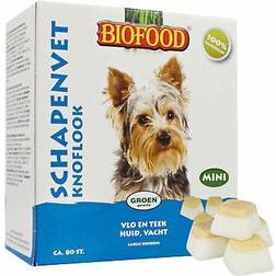 Biofood Fårefedt Mini Bonbons Med Hvidløg Til Hunde 1 Pakke