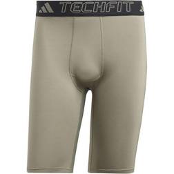 adidas Techfit Training Short Tights Herrar Oliv