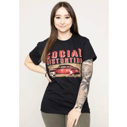 Social Distortion Red Car T-Shirt black