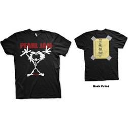 Pearl jam t shirt stickman official black mens tee grunge classic rock