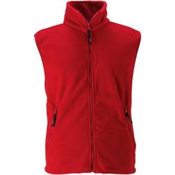 South West Winnipeg Fleece Vest - Red