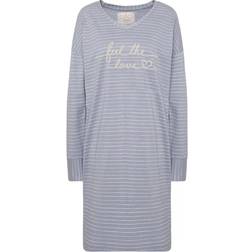 Triumph Lounge Me Cotton NDK SLS Nightdress Grey * Kampanj *