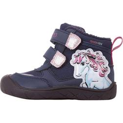 Kappa Kids Velcro Unicorn Print Winter Boots