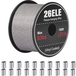 26ELE Hanging Wire 50lb Heavy Duty Wire Rope