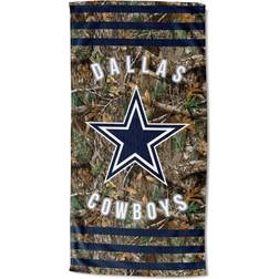 The Northwest Group NFL Dallas Stripes Bath Towel Brown