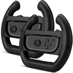 TNP Racing wheel for nintendo switch switch oled joy-con controller set of 2 black