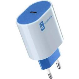 Cellular line USB-C CHARGER PD 20W BLUE