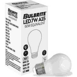 Bulbrite 60-Watt Equivalent A15 Dimmable Medium Screw LED Light Soft White Light 3000K 4-Pack