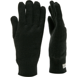 PETER STORM Thinsulate Knit Fleece Gloves - Black