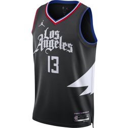 Jordan Unisex Brand Paul George Black 2022/23 LA Clippers Swingman Jersey Statement Edition