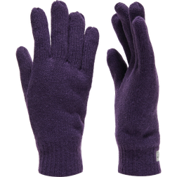 PETER STORM Thinsulate Knit Fleece Gloves - Purple