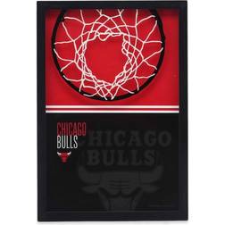 Open Road Brands NBA Chicago Bulls Print-On Glass Wall Sign