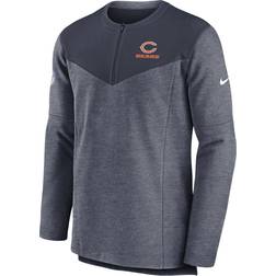 Nike Men's Navy Chicago Bears Lockup Performance Quarter-Zip Top