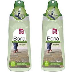 Bona 34 Stone, Tile, and Laminate Floor Cleaner Cartridge, Pack of 2