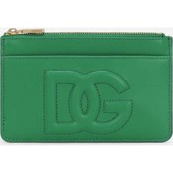 Dolce & Gabbana Wallets and Small Leather Goods - Medium DG Logo card Green female