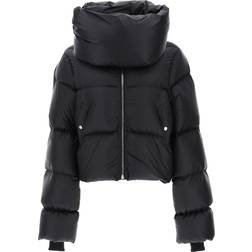 Rick Owens Funnel Neck Down Jacket - Black