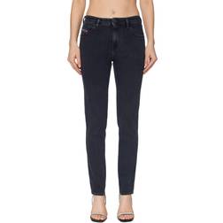 Diesel Skinny Jeans 2015 Babhila Jeans Donna Nero