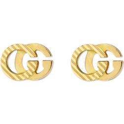 Gucci 18ct Yellow Gold Running Stud Earrings