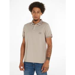 Tommy Hilfiger Kortærmet Polo T-shirt, Stone