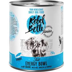 Ekonomipack: Rebel Belle 12 750 Junior Full Energy Bowl vegetariskt