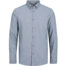 Jack & Jones Long sleeved Shirt JJECLASSIC MELANGE SHIRT LS SN men