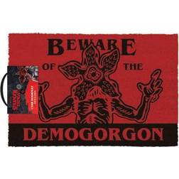 Pyramid Stranger Things Doormat Beware Demogorgon