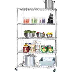 Seville Classics UltraDurable 5-Tier Shelving System