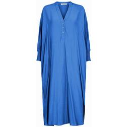 Co'Couture SunriseCC Smock Tunic Dress - New Blue