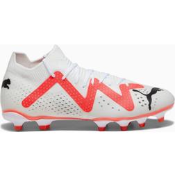 Puma Future Match FG/AG W - White/Black/Fire Orchid