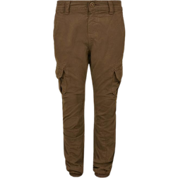 Urban Classics Boy's Jogging Trousers - Olive