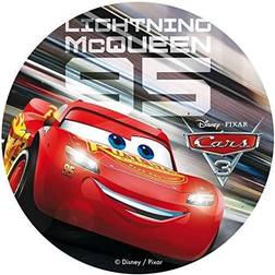 Dekora Lightning McQueen Birthday Kagedekoration