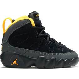 Nike Air Jordan 9 Retro TD - Black/Dark Charcoal/University Gold