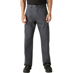 Dickies Men's Loose Fit Leg Cargo Pant - Rinsed Charcoal Grey