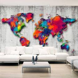 Artgeist Concrete World fototapet multifarvet print 210x300