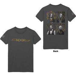 ROCK OFF Tool Full Portraits print T-Shirt Charcoal