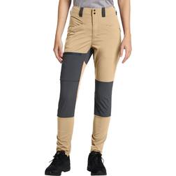 Haglöfs Lite Slim Pants Women sand/magnetite female 2023 Pants & Shorts