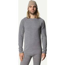 Houdini Sportswear Desoli Thermal Crew Merino base layer Men's College Grey