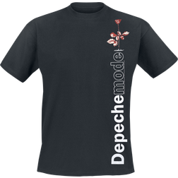 XL, Black Depeche Mode T Shirt Violator Side Rose Band Logo new Official Unisex Black