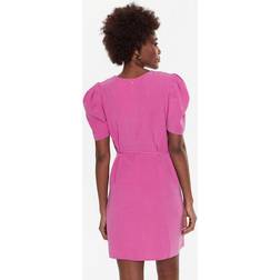 United Colors of Benetton Damen 4wr7dv02z Kleid, Rosa K9