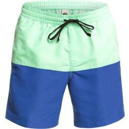 Quiksilver Men's Butt Logo Volley 17 Boardshorts Snorkel Blue
