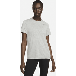 Nike Women's Dri-FIT T-Shirt in Grey, DX0687-013 Grey