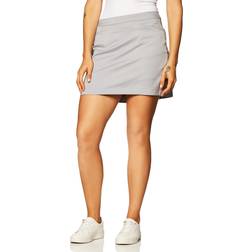 PGA tour PGA TOUR Apparel Women's 17" Stretch Woven Golf Skort, 12, Sleet Gray, Polyester/Spandex Golf Apparel Shop Sleet Gray