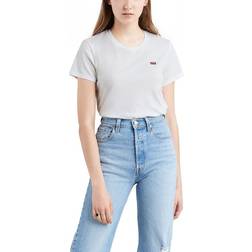 Levi's Women's Perfect Crewneck Tee Shirt, White