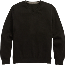 Old Navy Boy's Solid V-Neck Sweater - Black Jack (599127012)