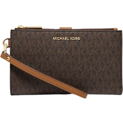 Michael Kors Adele Logo Smartphone Wallet - Brown